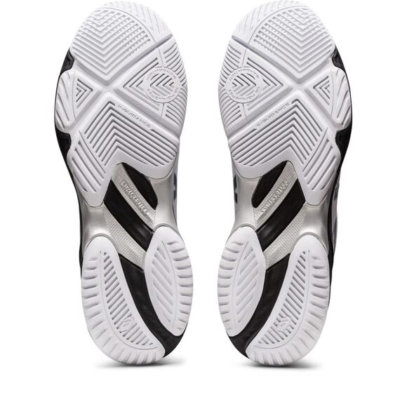 ASICS Men\'s Netburner Ballistic FlyteFoam 3 Volleyball Shoes, 15 US, White/Black main image 7